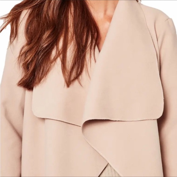 Missguided long cream jacket - Picture 5 of 6